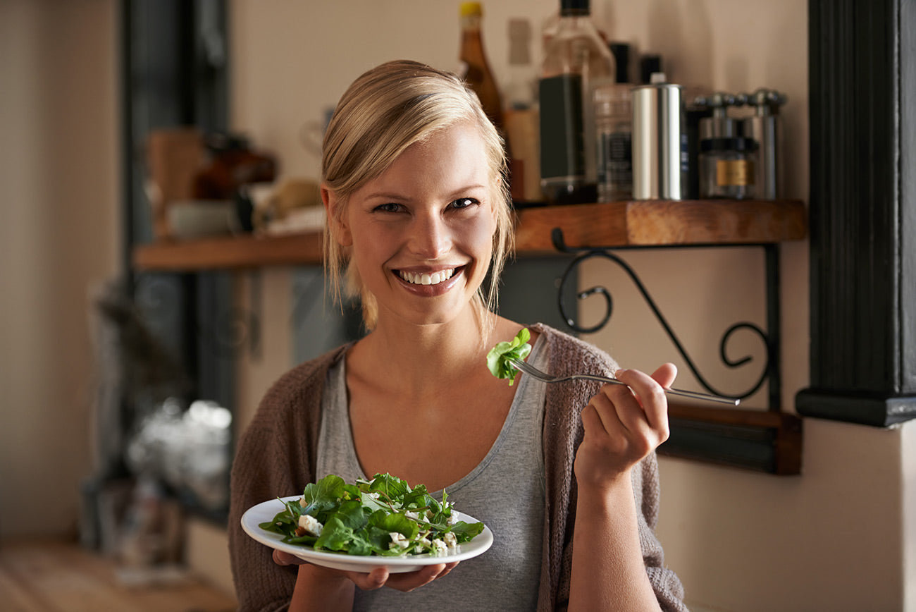 Gesunde Ernährung und regelmässige Bewegung